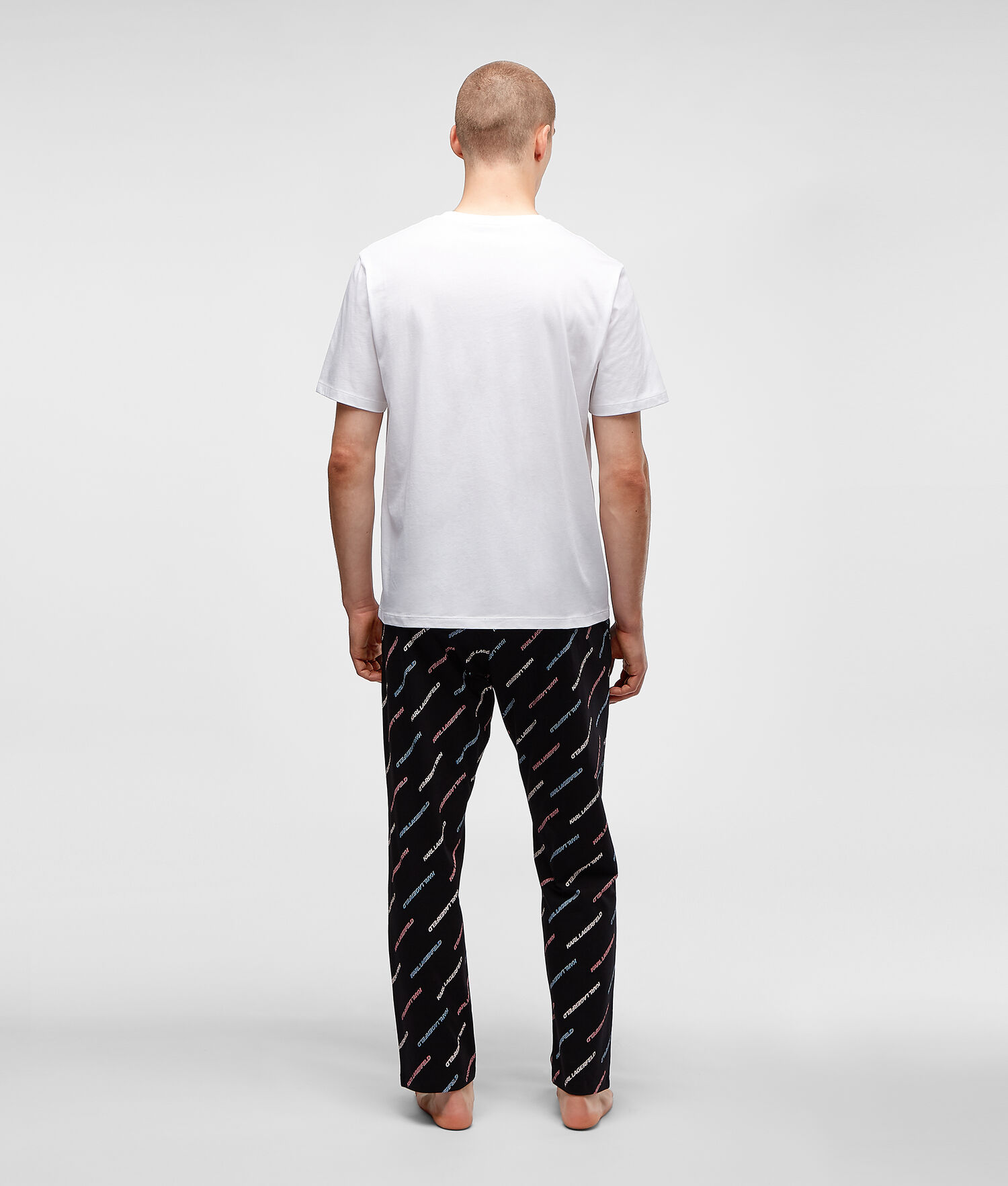 Multicolor Men's Karl Lagerfeld Karl Future Logo Pajama Set Sleepwear | TH340SJLN