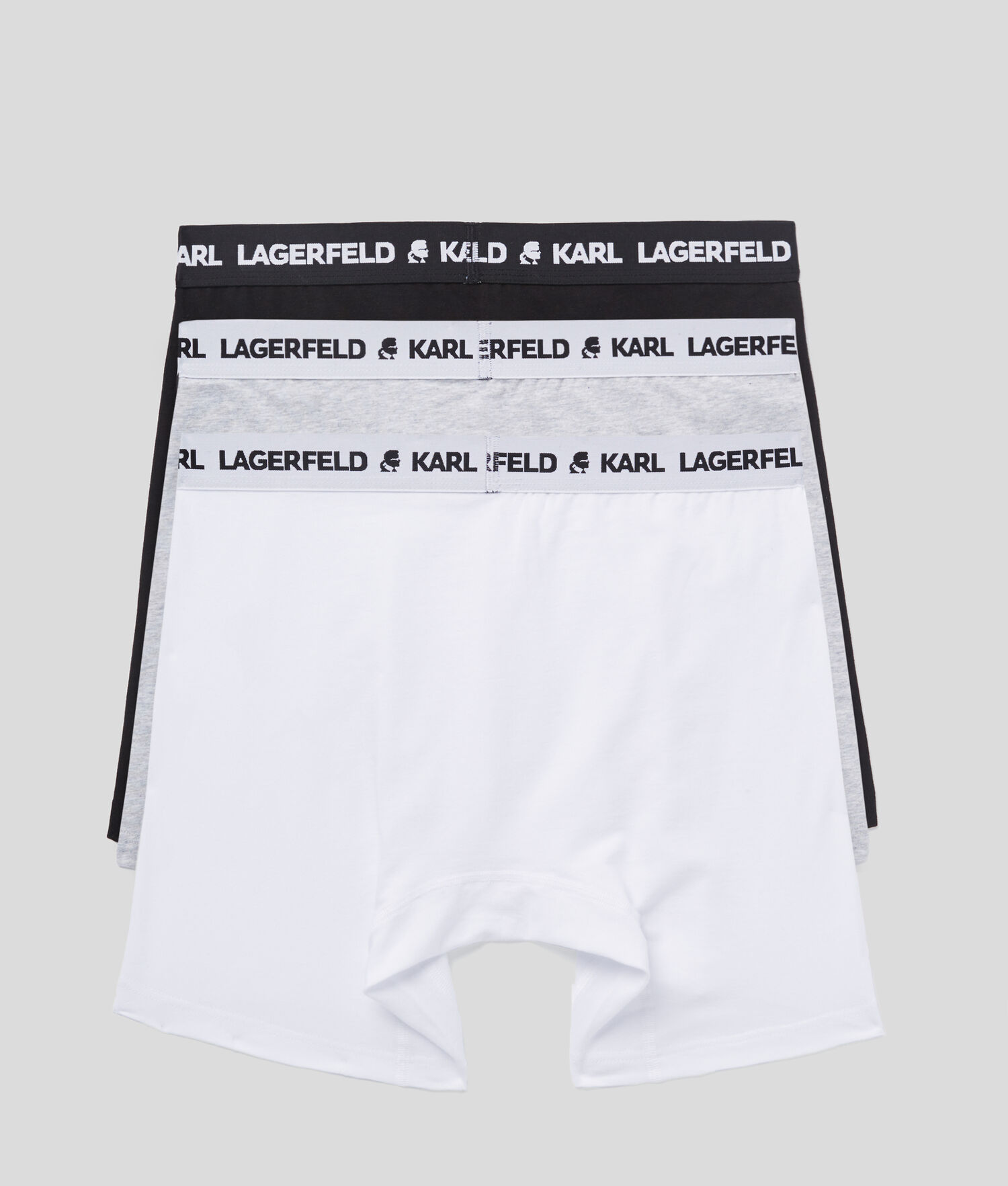 Multicolor Men's Karl Lagerfeld Logo Boxers - 3 Pack Underwear | TH895PBGX