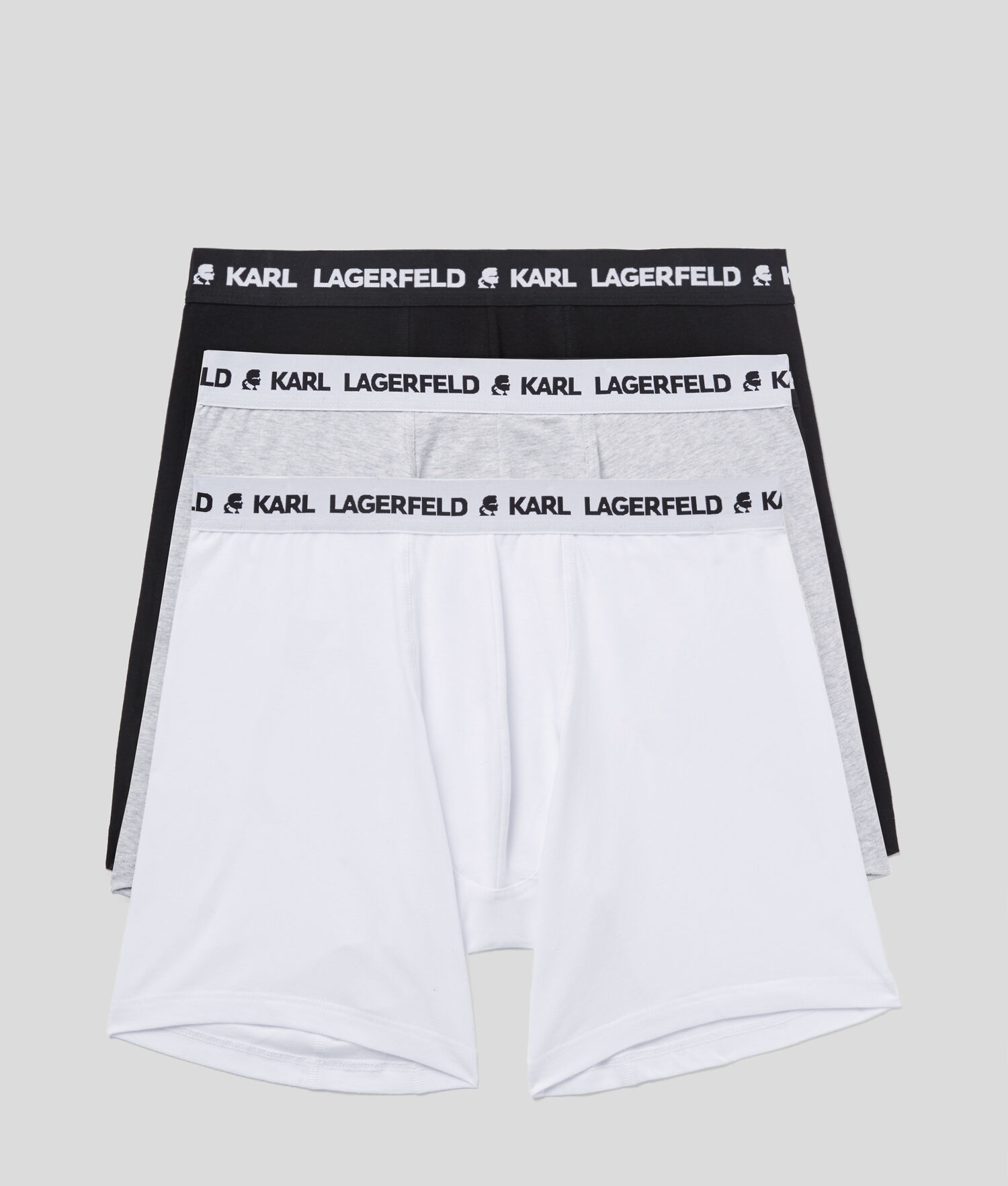 Multicolor Men\'s Karl Lagerfeld Logo Boxers - 3 Pack Underwear | TH895PBGX