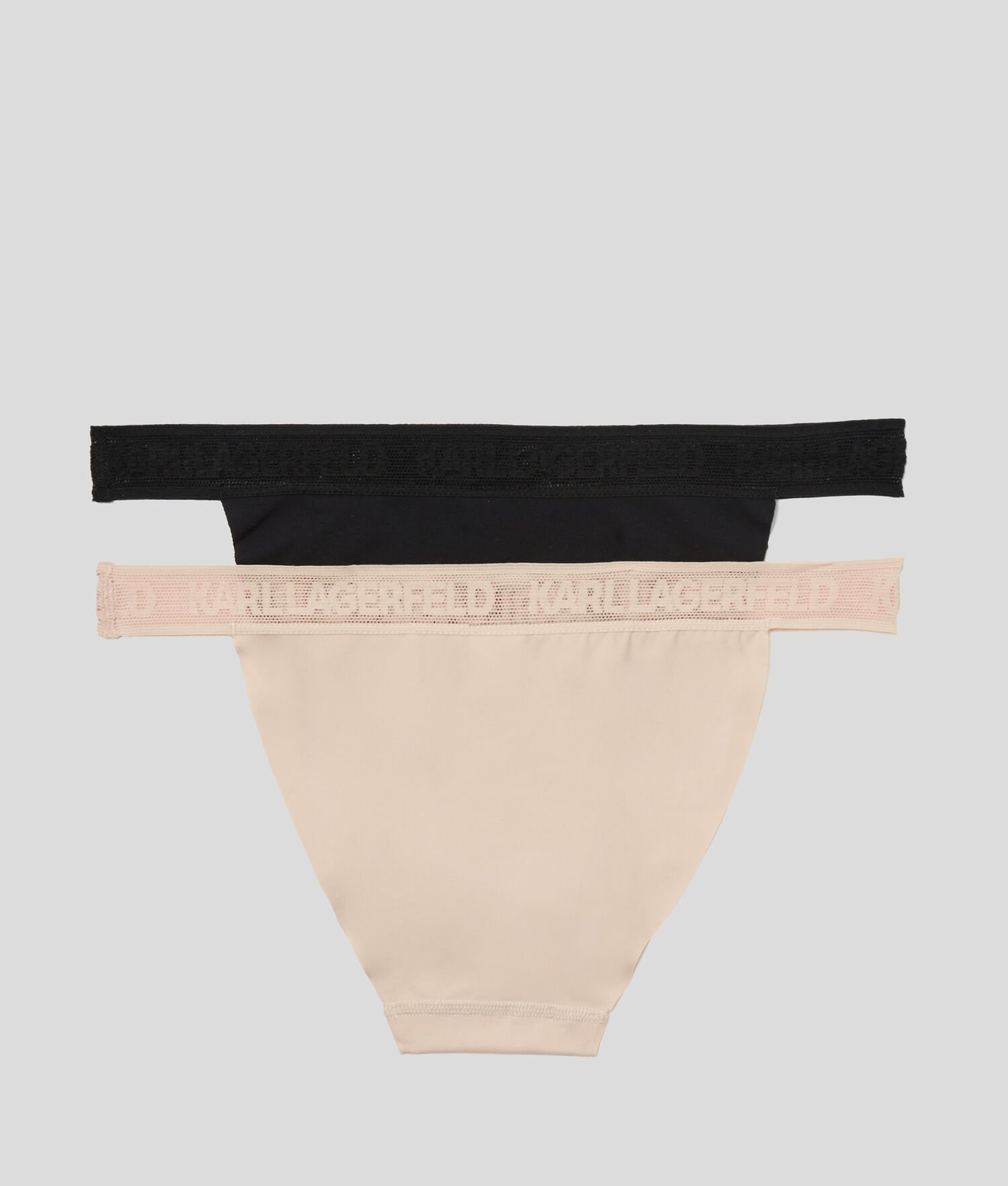 Multicolor Women's Karl Lagerfeld Ultra-light Karl Logo Briefs - 2 Pack Underwear | TH934OAMC