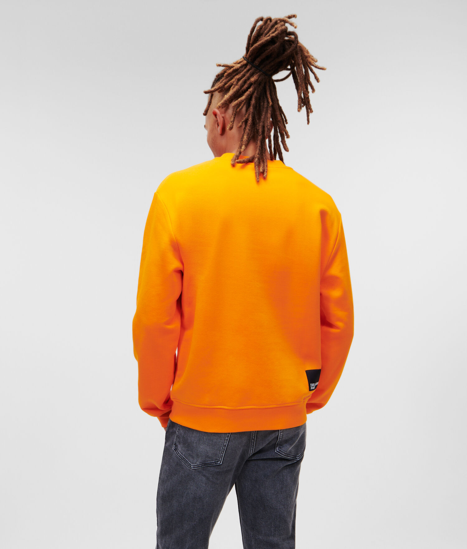 Orange Men's Karl Lagerfeld Klj Sweatshirts | TH526KMVU