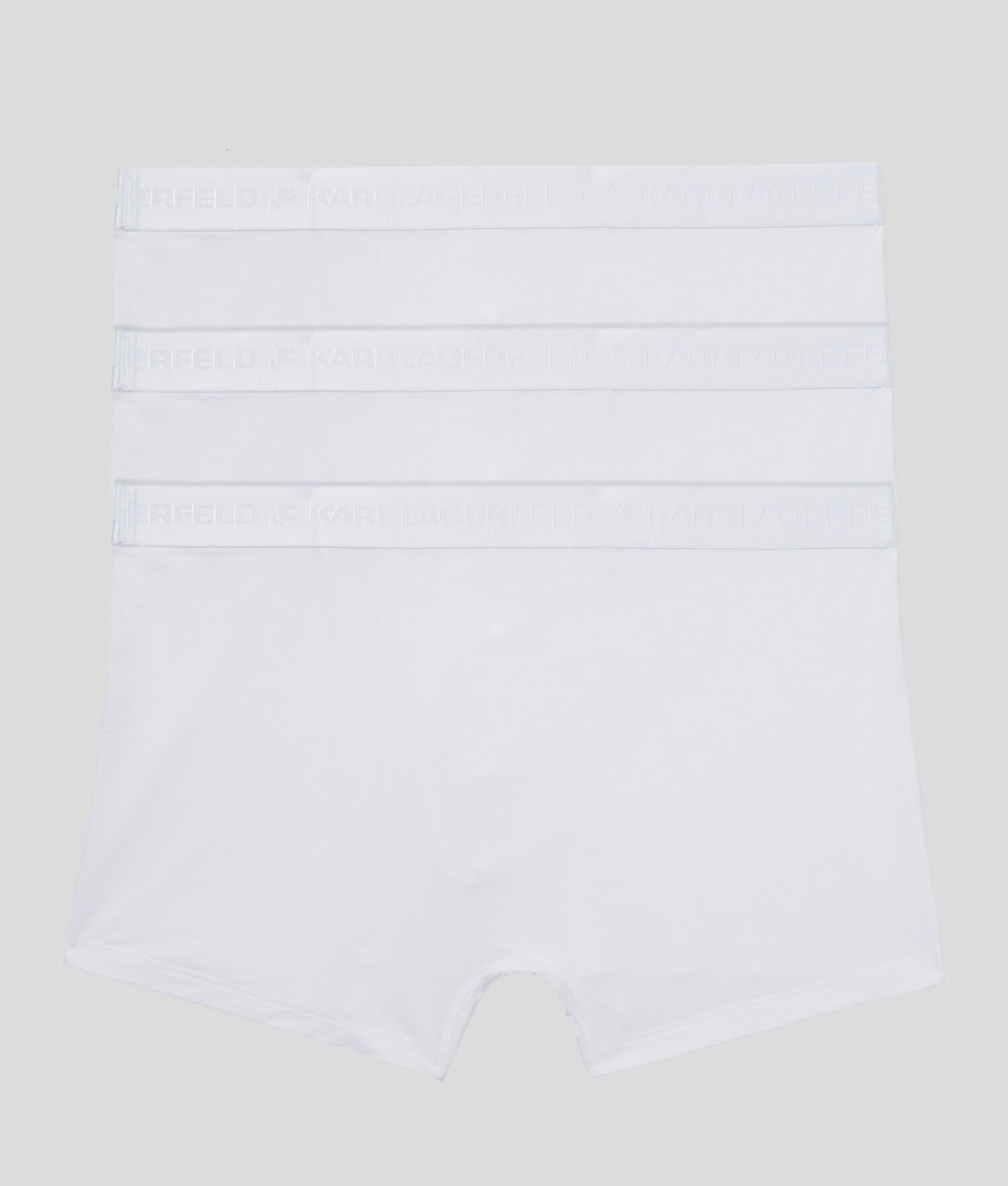 White Men's Karl Lagerfeld Premium Karl Logo Trunks – 3 Pack Underwear | TH246XHBA