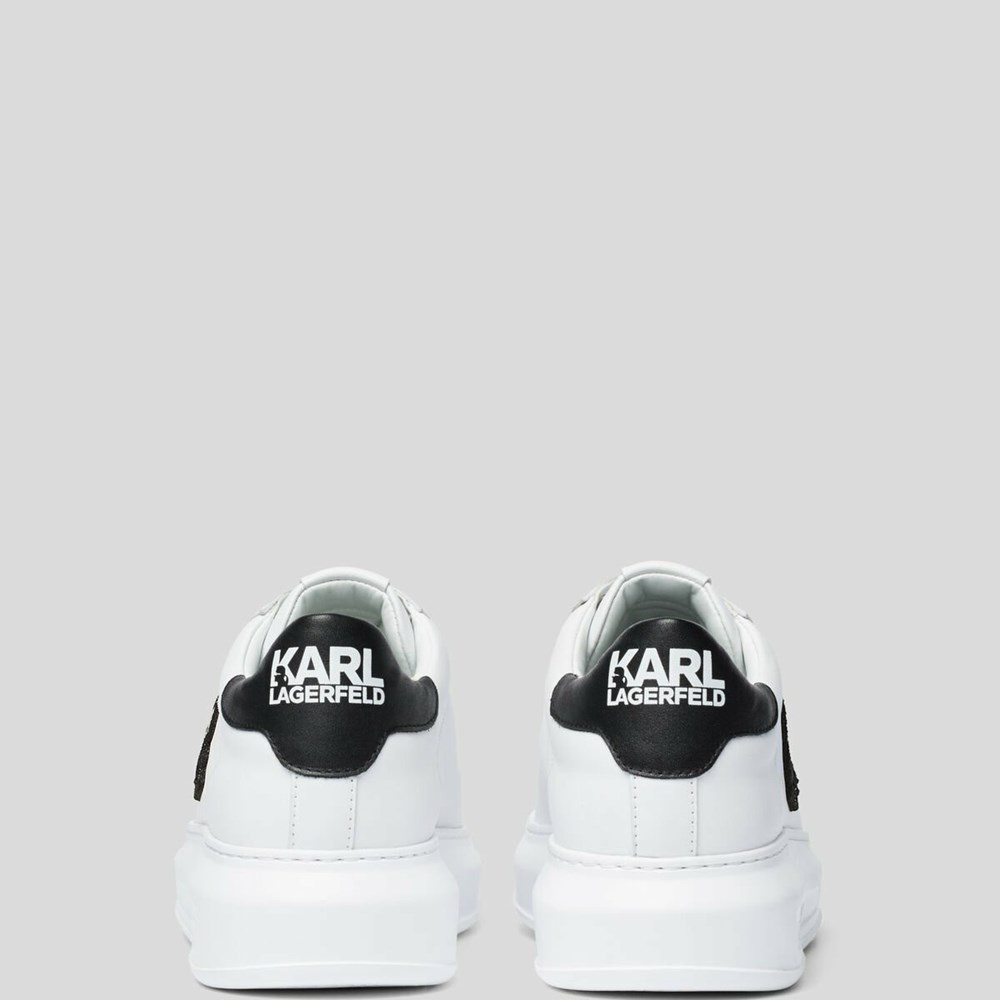 White Women's Karl Lagerfeld K/Ikonik Kapri Sneakers | TH649FPHK