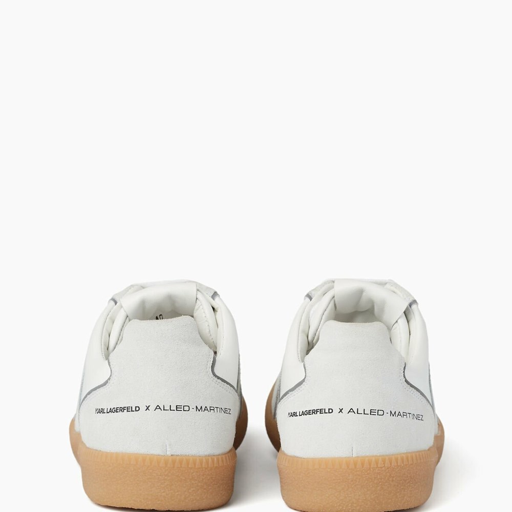 White Women's Karl Lagerfeld Kl X Am Lace Sneakers | TH590UKDH