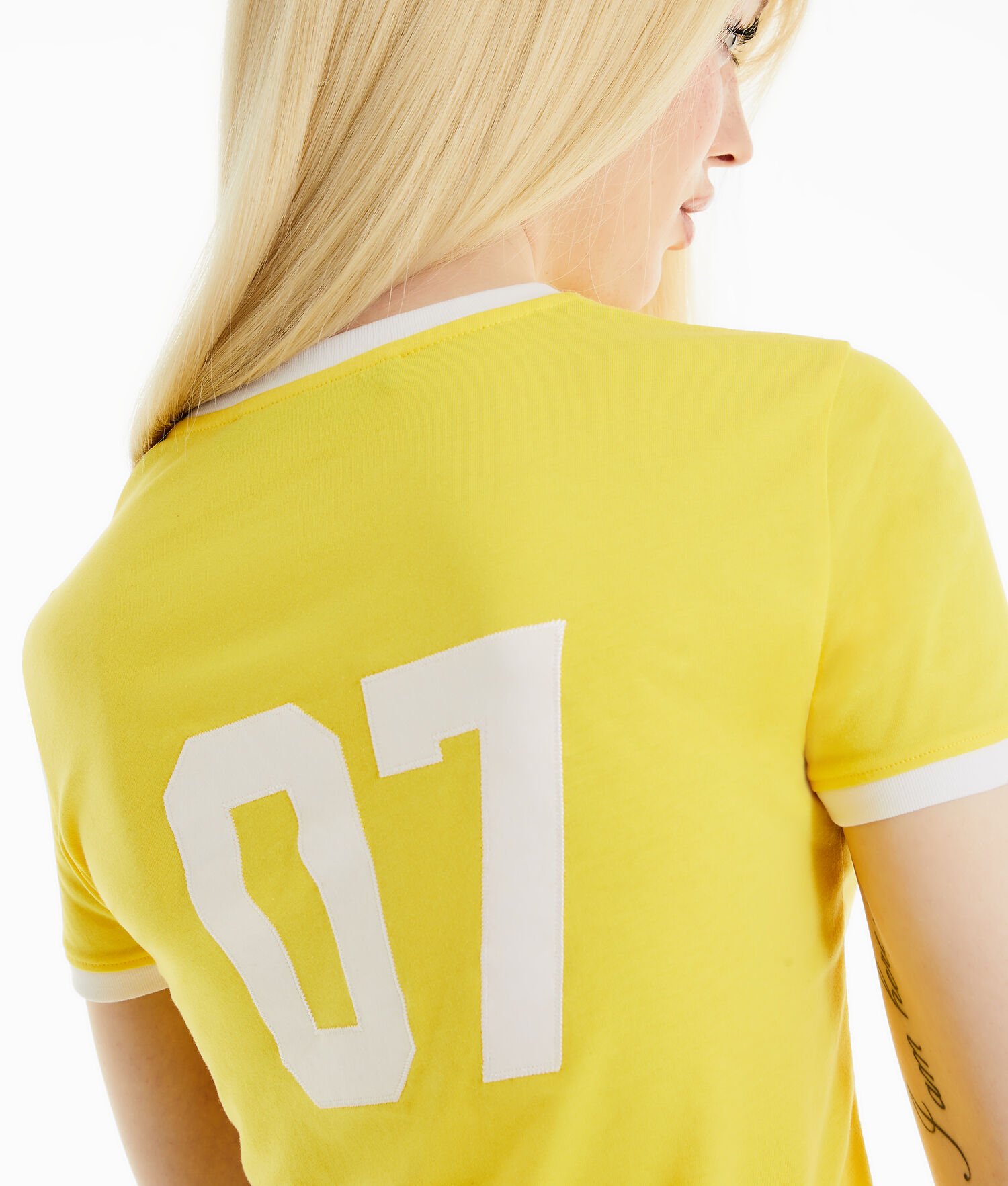 Yellow Women's Karl Lagerfeld Karl Lagerfeld X Alled-martinez Team Karl T-Shirts | TH890ZPOS